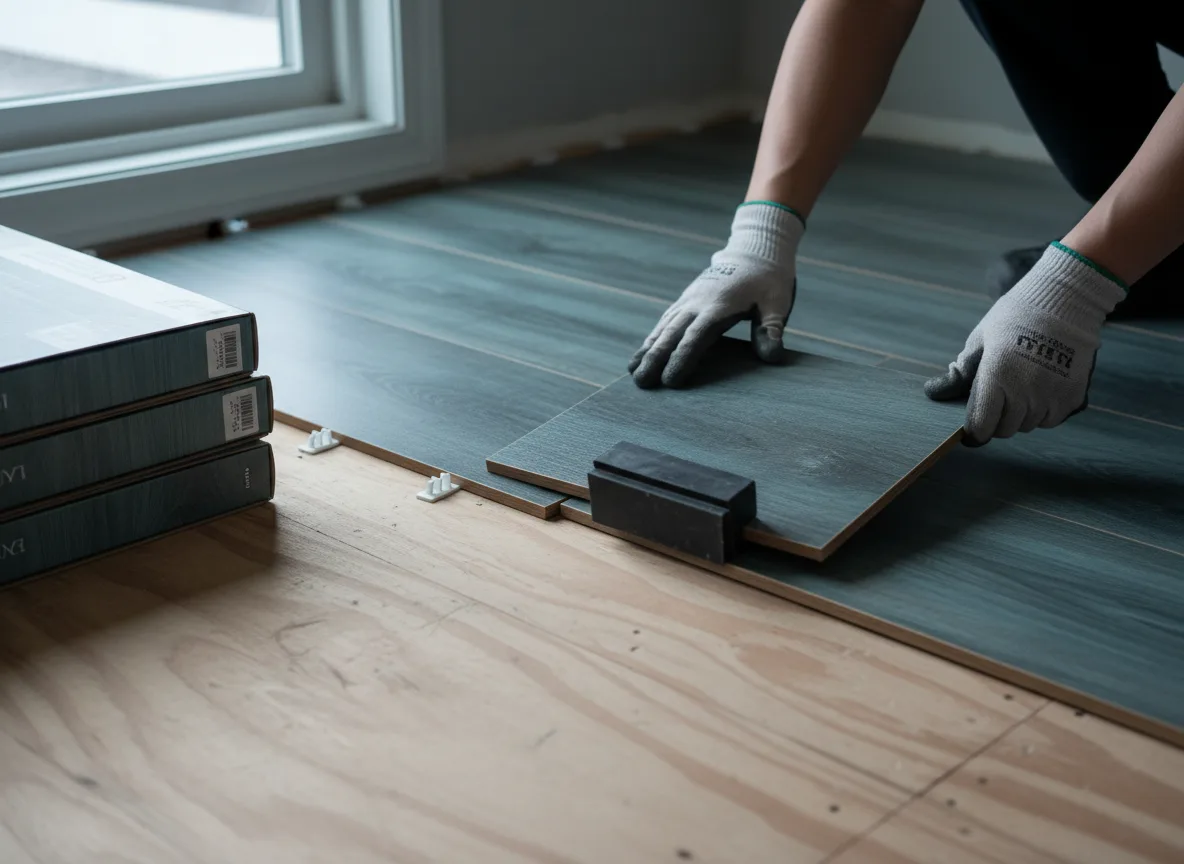 Luxury Vinyl Plank Installation company in Trail City, SD